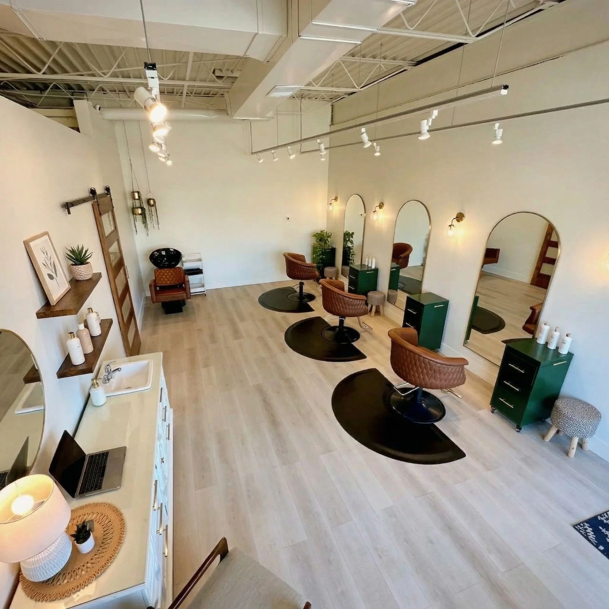 Full view of Fringe + Foil salon